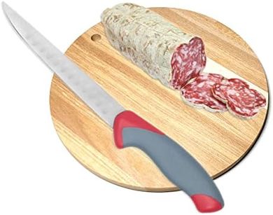 Tabla redonda antiadherente para salami (20 cm)
