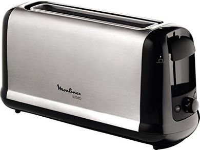 Tostadora Moulinex Subito: extragrande, 1000W, 7 ajustes.
