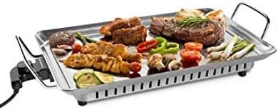 Plancha Mondial Lamondial: Parrilla 1600W Inox
