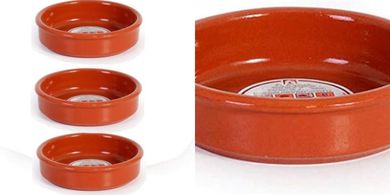 Cazuelas de barro (3 uds.), Ø14cm: horno y vitrocerámica.