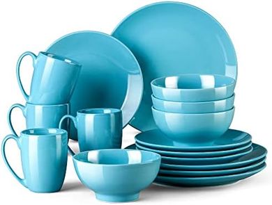 Vajilla Porcelana Azul Claro 16 piezas (4 personas)
