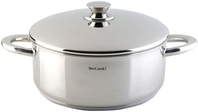 Cazuela de acero inoxidable 18cm WECOOK! PRO
