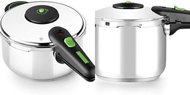 Olla a presión MONIX Presto 4L: acero inoxidable 18/10, inducción.