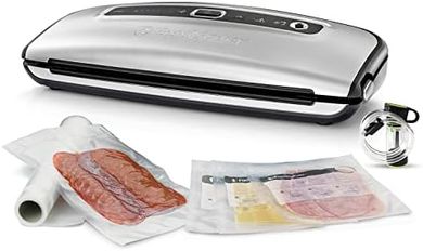Envasadora al vacío FoodSaver FFS015X: acero inoxidable