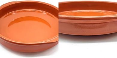 Spanish Clay Cazuela (Oven & Stovetop Safe, 30cm)
