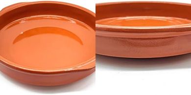 Spanish Clay Cazuela (Oven & Stovetop Safe, 30cm)