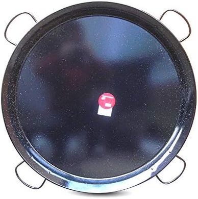 90cm Enameled Steel Paella Pan
