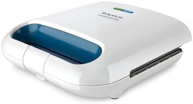 Plancha Taurus Mysandwich: 800W, blanca y ligera.
