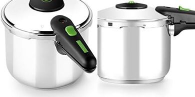 Olla a presión MONIX Presto 6L acero inoxidable 18/10, inducción