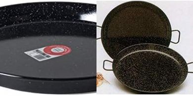 Paellera Valenciana esmaltada para 19 personas (60 cm)