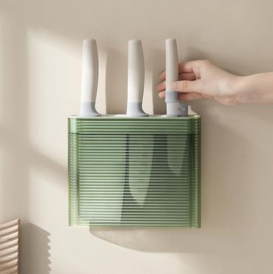 Soporte de cuchillos de cocina: montaje en pared sin perforaciones
