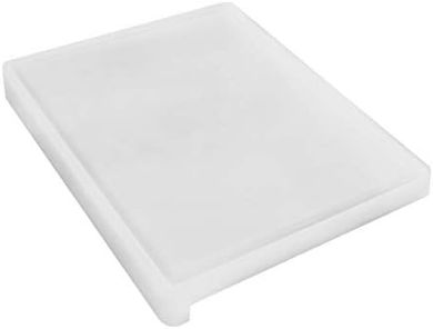 Jocca - Tabla de cortar de polietileno para cocina | Muy resistente | Patas antideslizantes | 45x34x5cm | Grosor: 2,5cm