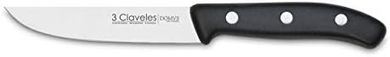 Cuchillo Cocina DOMVS: Acero inoxidable, 11cm/4.5", negro
