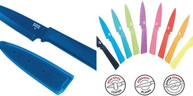 Cuchillo KUHN RIKON Colori+, antiadherente, 19 cm, azul
