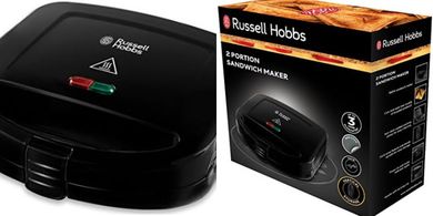 Sándwich Russell Hobbs Classics: Antiadherente, fácil limpieza, 700W.