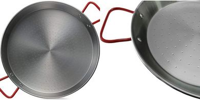 Paellera Valenciana 70cm: Pulida, 25 personas