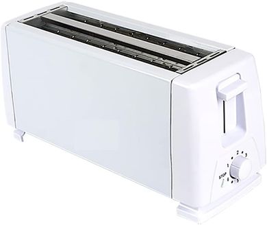Tostadora 4 rebanadas 1200W, 7 niveles tostado, extra reforzada.