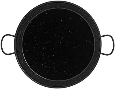 Paellera El Zorro Negra 50cm esmaltada