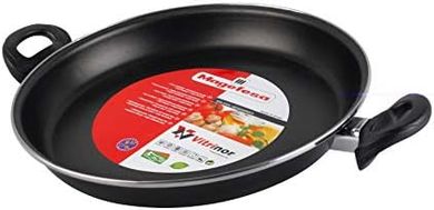 Paellera Magefesa antiadherente 30 cm, apta para todo tipo de cocinas.