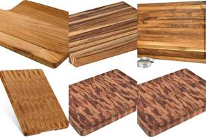 10 Impresionantes Tablas de Cortar de Teca
