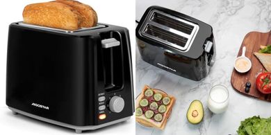 Tostador Aigostar Warrior 30JRL: 7 niveles, 750W, descongelar/recalentar, BPA free.