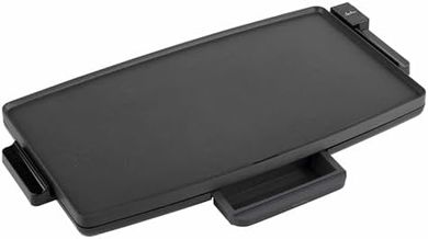 Plancha XXL JATA 60x35cm: 2400W, antiadherente, fácil limpieza.