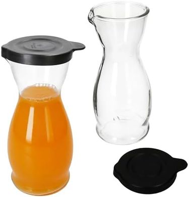 Jarra de vino Mia Misura (0.5L, 2 unidades), cristal con tapa.