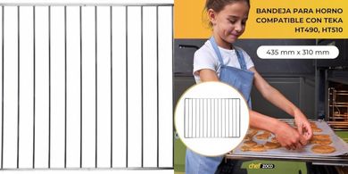 Bandeja y parrilla horno Teka HT490/510 (435x310mm)
