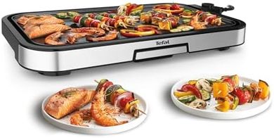 Plancha eléctrica Tefal Giant XL: 2300W, antiadherente, para 12 personas.